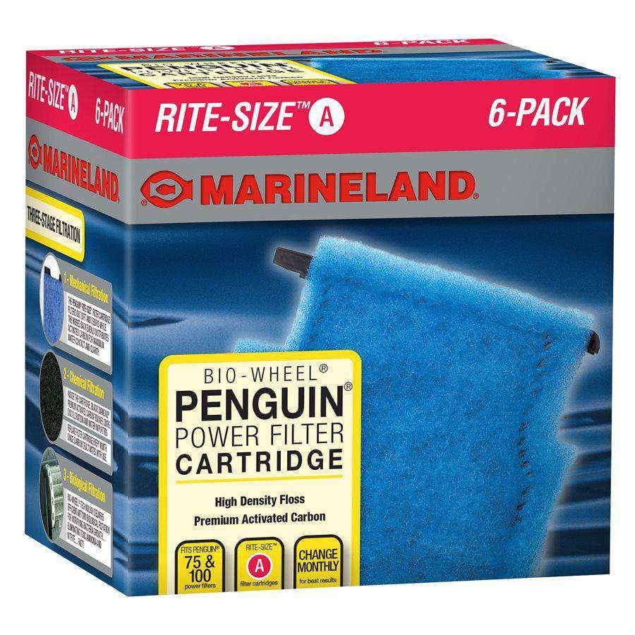 Marineland Penguin Rite-Size Cartridge A 6-Pack Filters 6-Pack | PetMax Canada