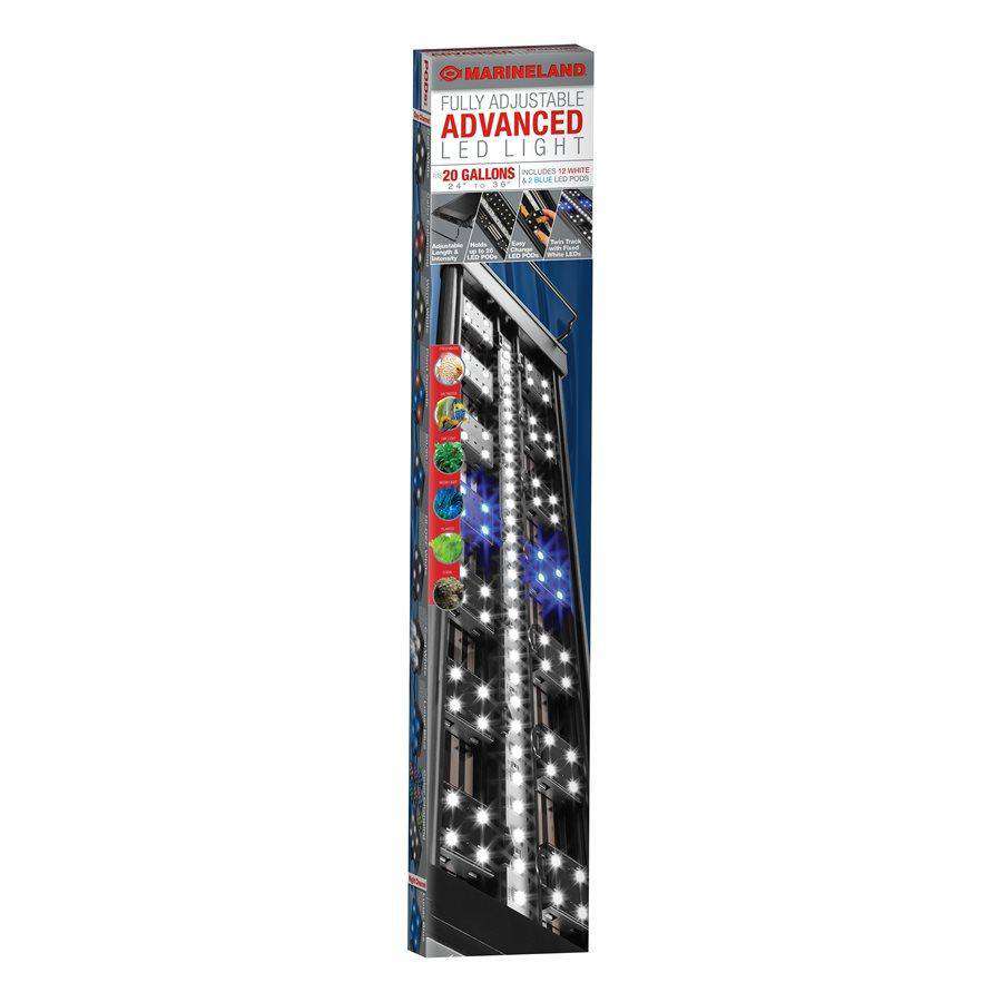 Marineland Advanced LED Light 20 Gallon Lighting 20 Gallon | PetMax Canada