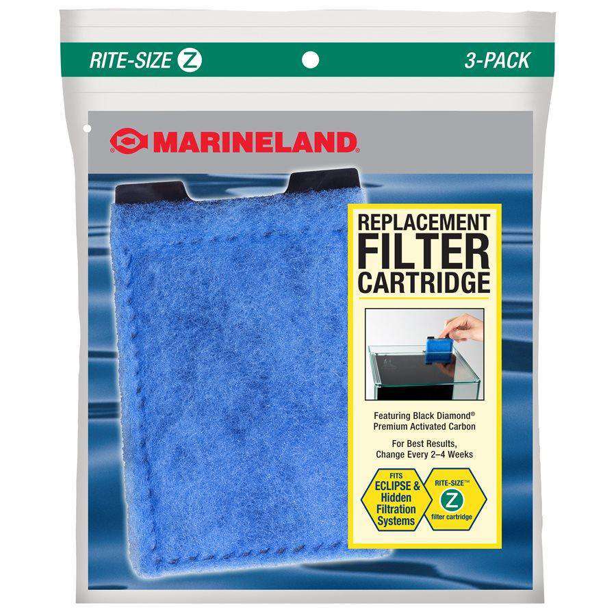 Marineland Eclipse Rite-Size Cartridge Z 3-Pack Filters 3-Pack | PetMax Canada