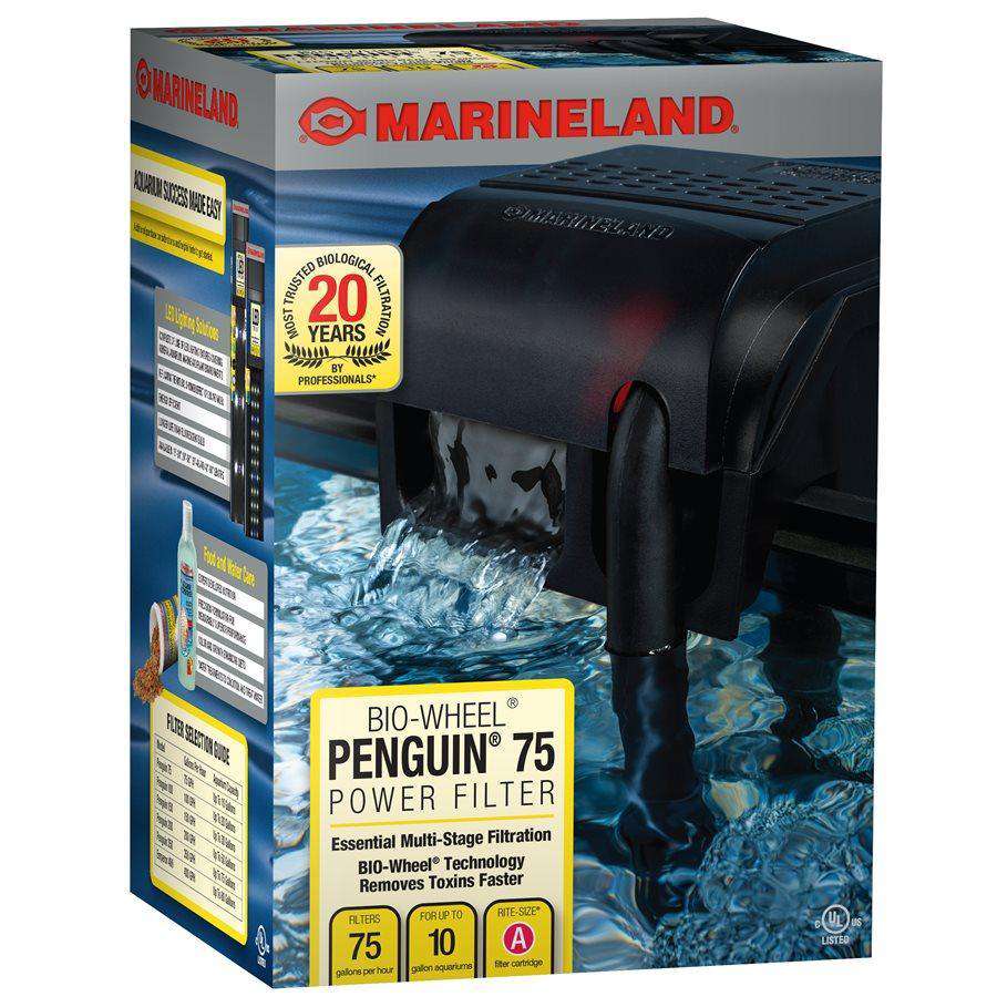 Marineland Penguin 075 Power Filter up to 10 Gallons  Filters  | PetMax Canada