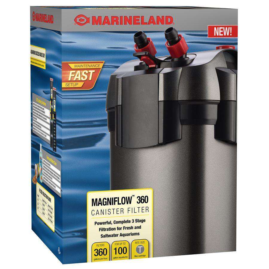 Marineland Magniflow 360 Canister Filter up to 100 Gallons  Filters  | PetMax Canada