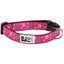RC Adjustable Dog Clip Collar Fresh Tracks Pink  Dog Collars  | PetMax Canada