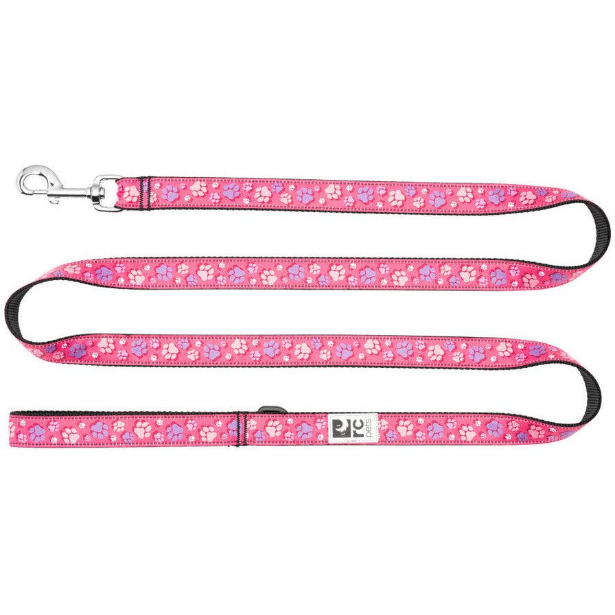 RC Dog Leash Fresh Tracks Pink  Leashes  | PetMax Canada