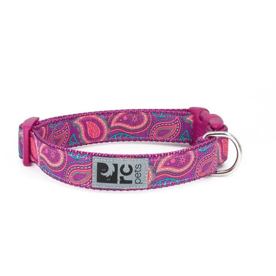RC Adjustable Dog Collar Bright Paisley  Dog Collars  | PetMax Canada