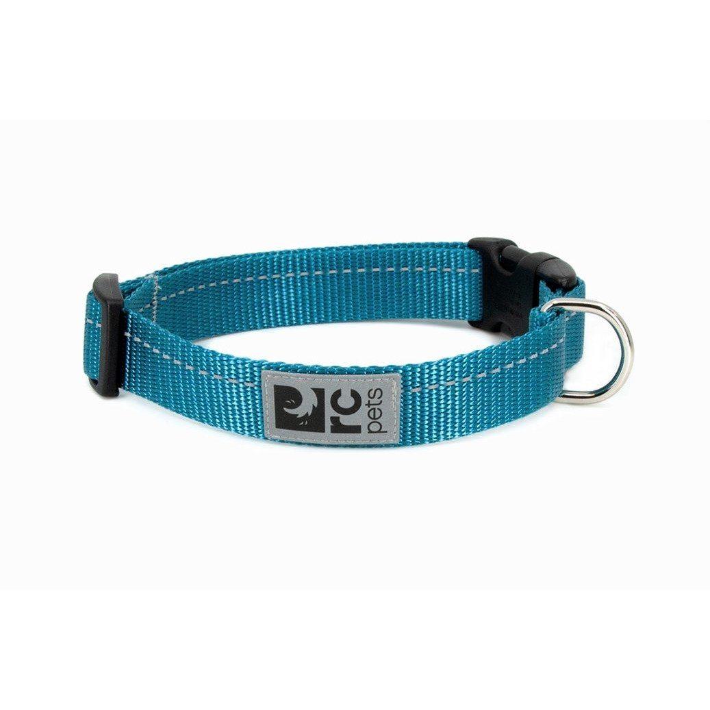 RC Adjustable Dog Collar Primary Dark Teal - 5/8" x 7 - 9" - Dog Collars - RC Pet Products - PetMax Canada