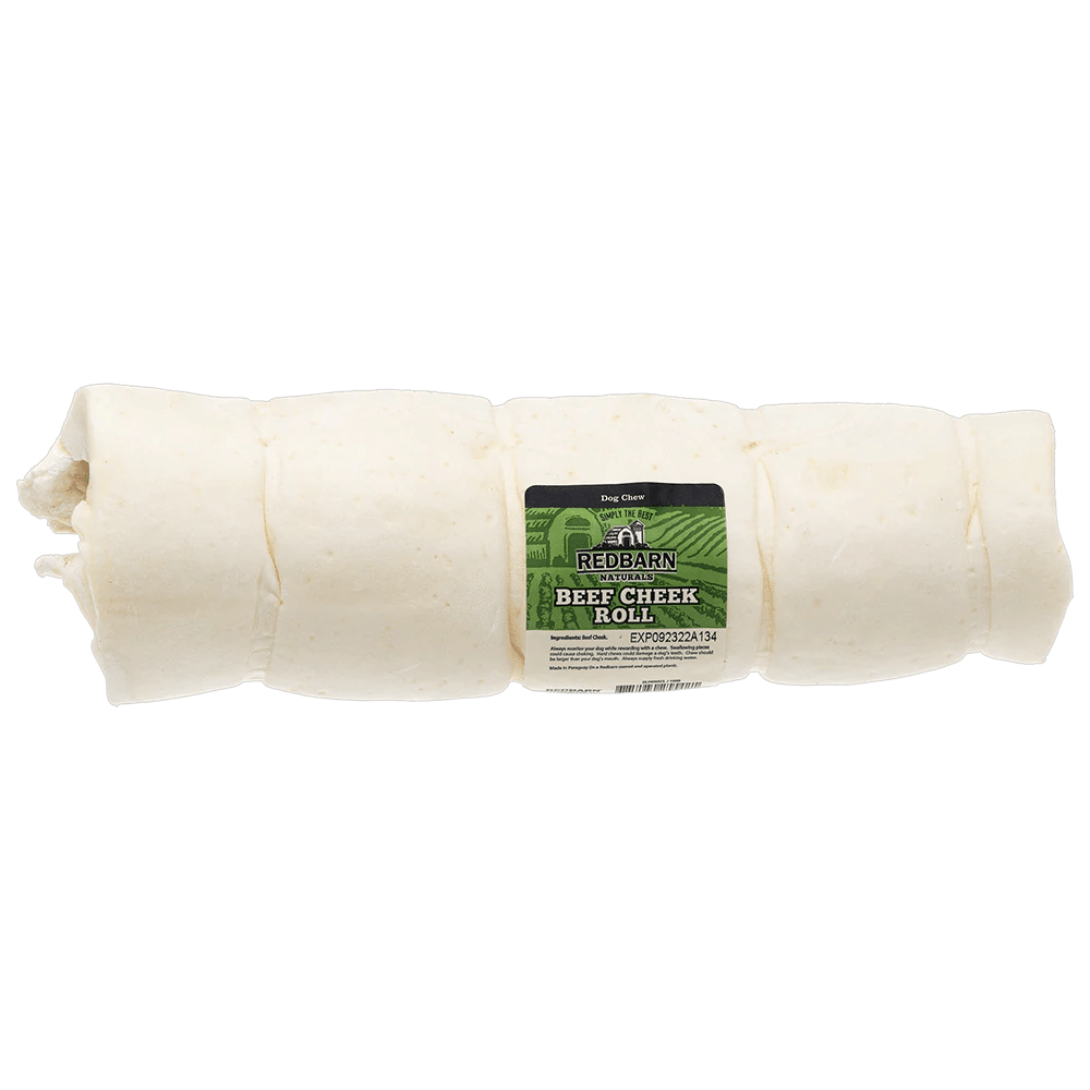 Red Barn Naturals Beef Cheek Roll Dog Treat Large Natural Chews Large | PetMax Canada