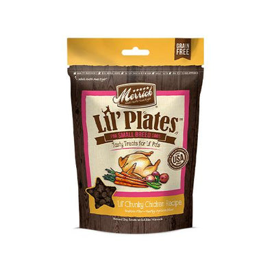 Merrick Lil' Plates Grain Free Chunky Chicken Recipe Dog Treats  Dog Treats  | PetMax Canada