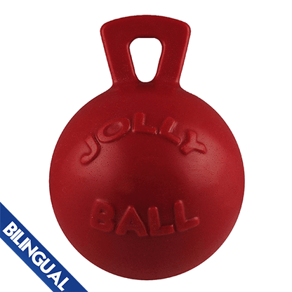 Jolly Pets Tug-N-Toss Ball 10" - 10" - Dog Toys - Jolly Pets - PetMax Canada