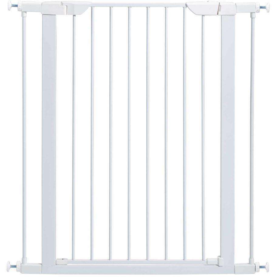 Midwest Pet Gate White Steel 39 H x 29.5 - 38 W Inches Pet Gates 39 H x 29.5 - 38 W Inches | PetMax Canada
