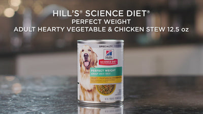 Nourriture en conserve pour chiens Science Diet Poids parfait 