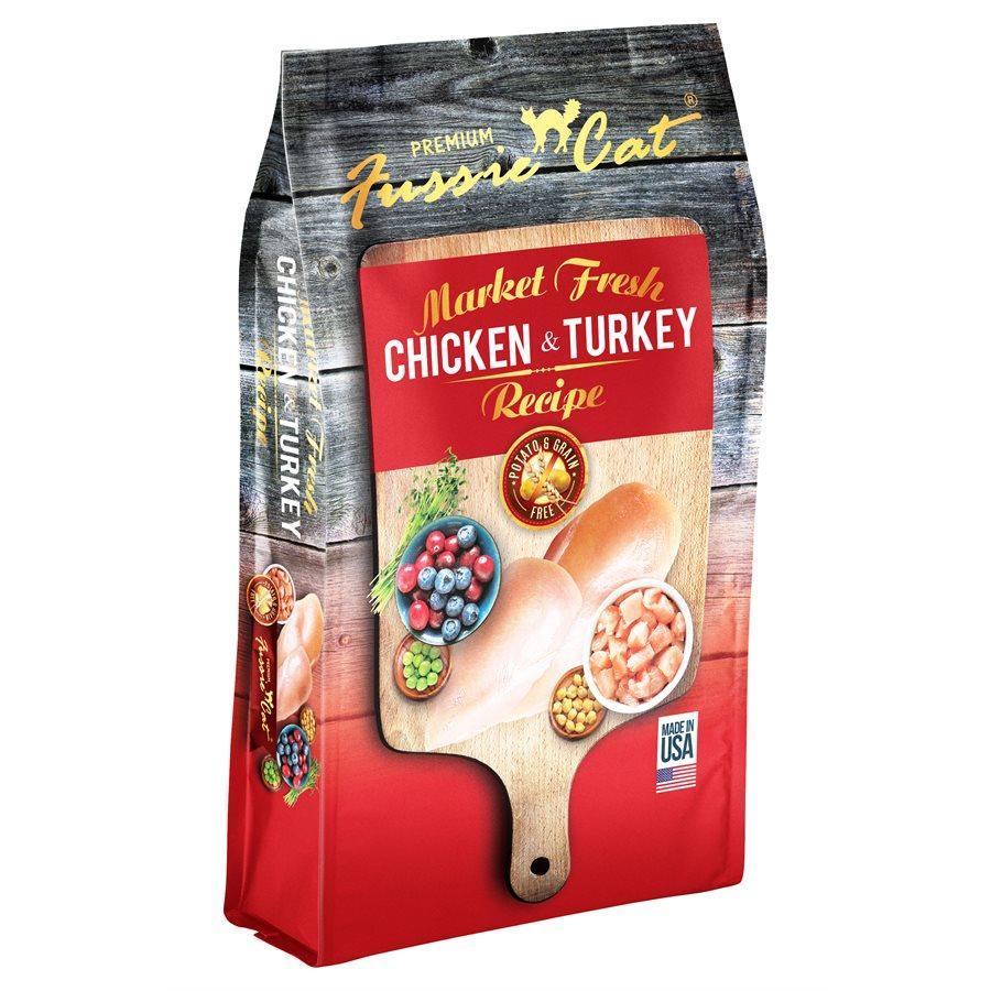 Fussie Cat Chicken & Turkey Formula Cat Food - 907g - Cat Food - Fussie Cat - PetMax Canada
