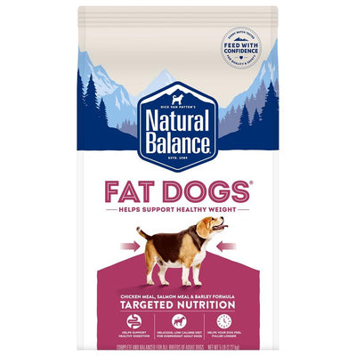 Natural Balance Targeted Nutrition Fat Dogs Low Calorie Dog Food 2.27 Kg Dog Food 2.27 Kg | PetMax Canada