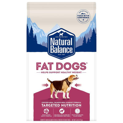 Natural Balance Targeted Nutrition Fat Dogs Low Calorie Dog Food - 1.81 Kg - Dog Food - Natural Balance - PetMax Canada