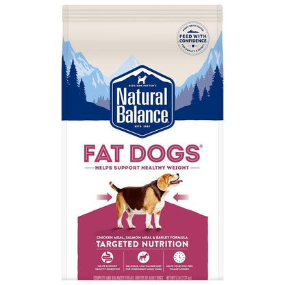 Natural Balance Targeted Nutrition Fat Dogs Low Calorie Dog Food - 1.81 Kg - Dog Food - Natural Balance - PetMax Canada