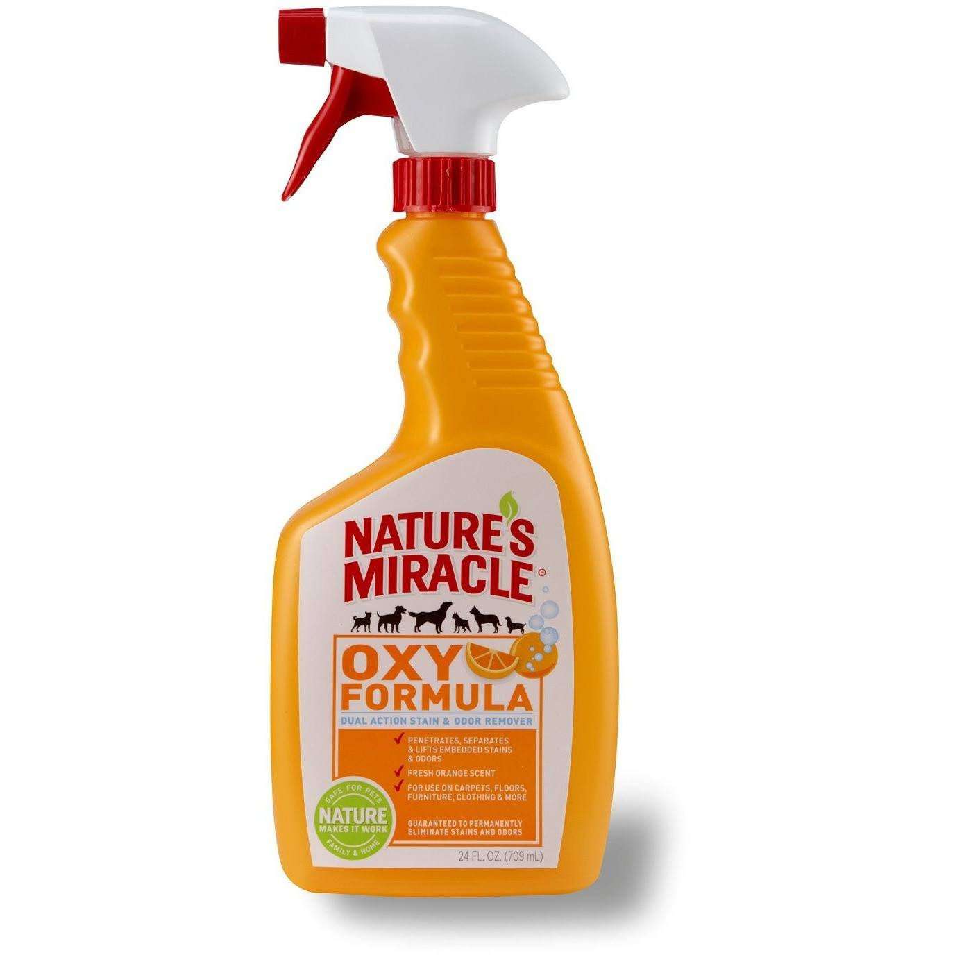 Nature's Miracle Orange-Oxy Stain And Odor Remover Spray  Stain & Odor  | PetMax Canada