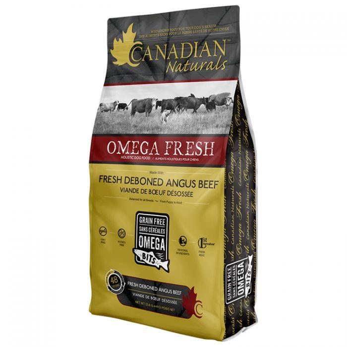 Canadian Naturals Omega Fresh Angus Beef Dog Food  Dog Food  | PetMax Canada