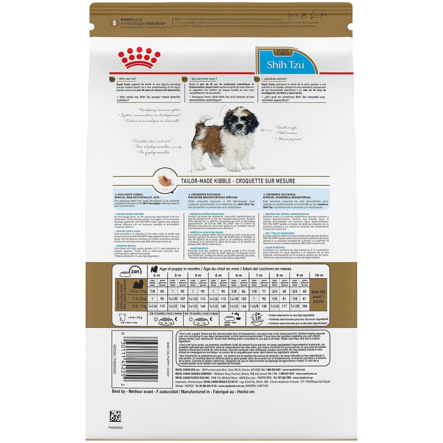 Royal Canin Shih Tzu Puppy Food  Dog Food  | PetMax Canada