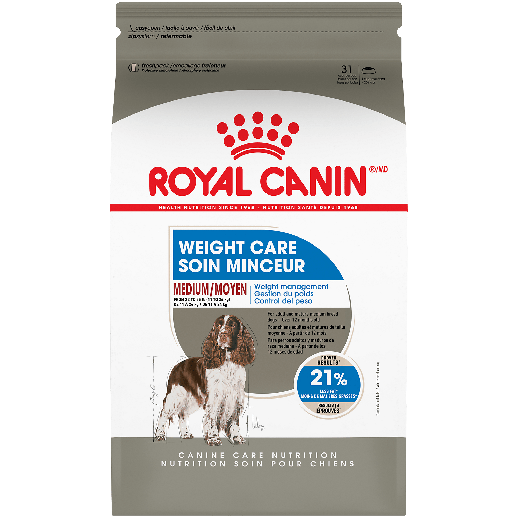 Royal Canin Medium Weight Care Dog Food - 13.6 Kg - Dog Food - Royal Canin - PetMax Canada
