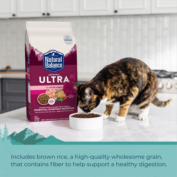 Natural Balance Original Ultra Chicken Meal & Salmon Meal Cat Food  Cat Food  | PetMax Canada