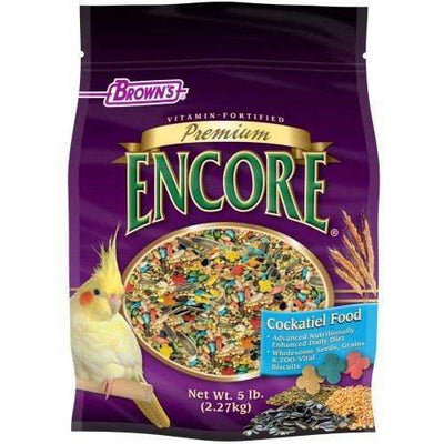 Brown's Premium Encore Cockatiel Food  Bird Food  | PetMax Canada