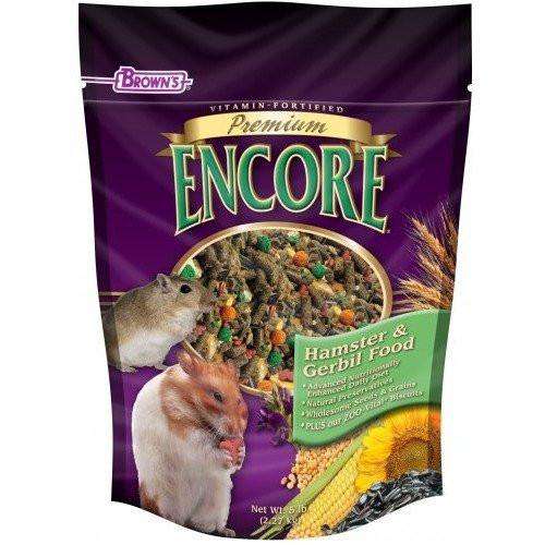 Brown's Premium Encore Hamster Food  Small Animal Food Dry  | PetMax Canada