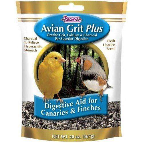 Brown's Fortified Avian Grit  Bird Food  | PetMax Canada