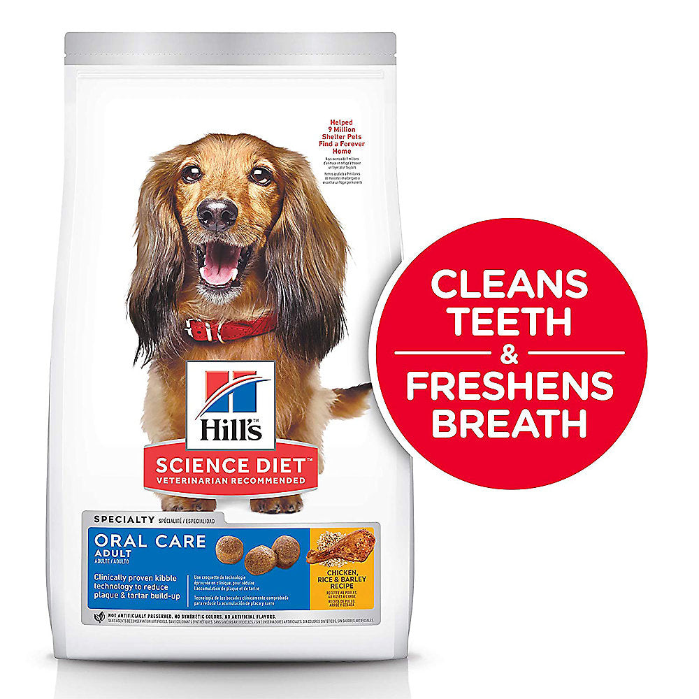 Hill's Science Diet Adult Oral Care dog food  Dog Food  | PetMax Canada