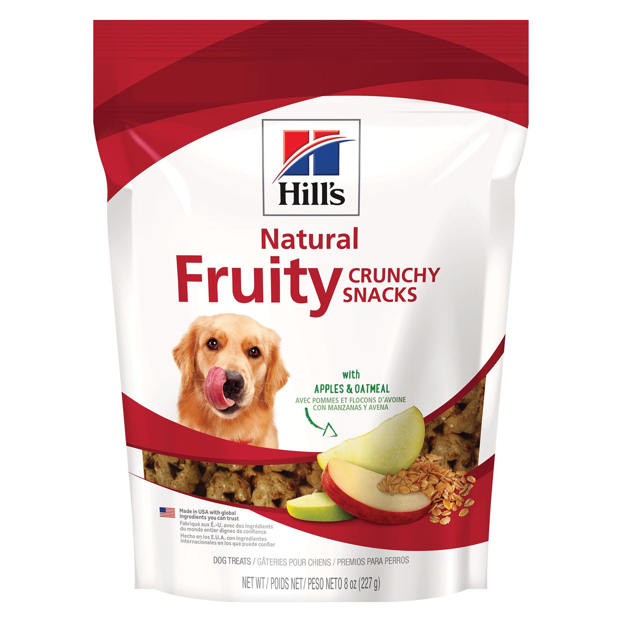 Hill's Science Diet Dog Treats Natural Fruity Apple & Oatmeal - 227g - Dog Treats - Hill's Science Diet - PetMax Canada