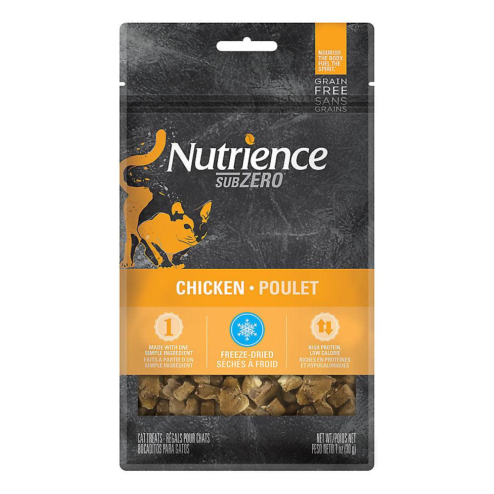 Nutrience Grain Free SubZero Single Protein Cat Treats Chicken - 30g - Cat Treats - Nutrience Treats - PetMax Canada