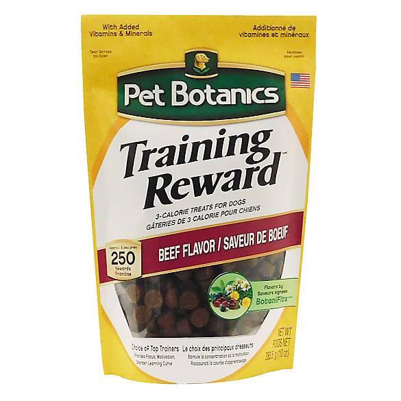 Pet Botanics Training Reward Treats Beef - 250 treats/bag - 283g - Dog Treats - Pet Botanics - PetMax Canada