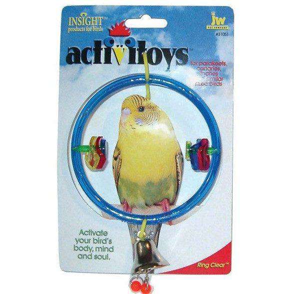 Activitoys Ring Clear  Bird Toys  | PetMax Canada
