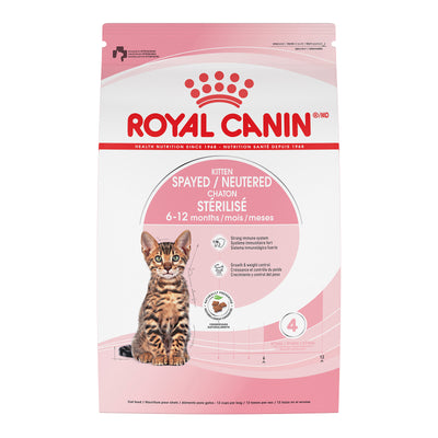 Royal Canin Kitten Food Spay & Neutered  Cat Food  | PetMax Canada