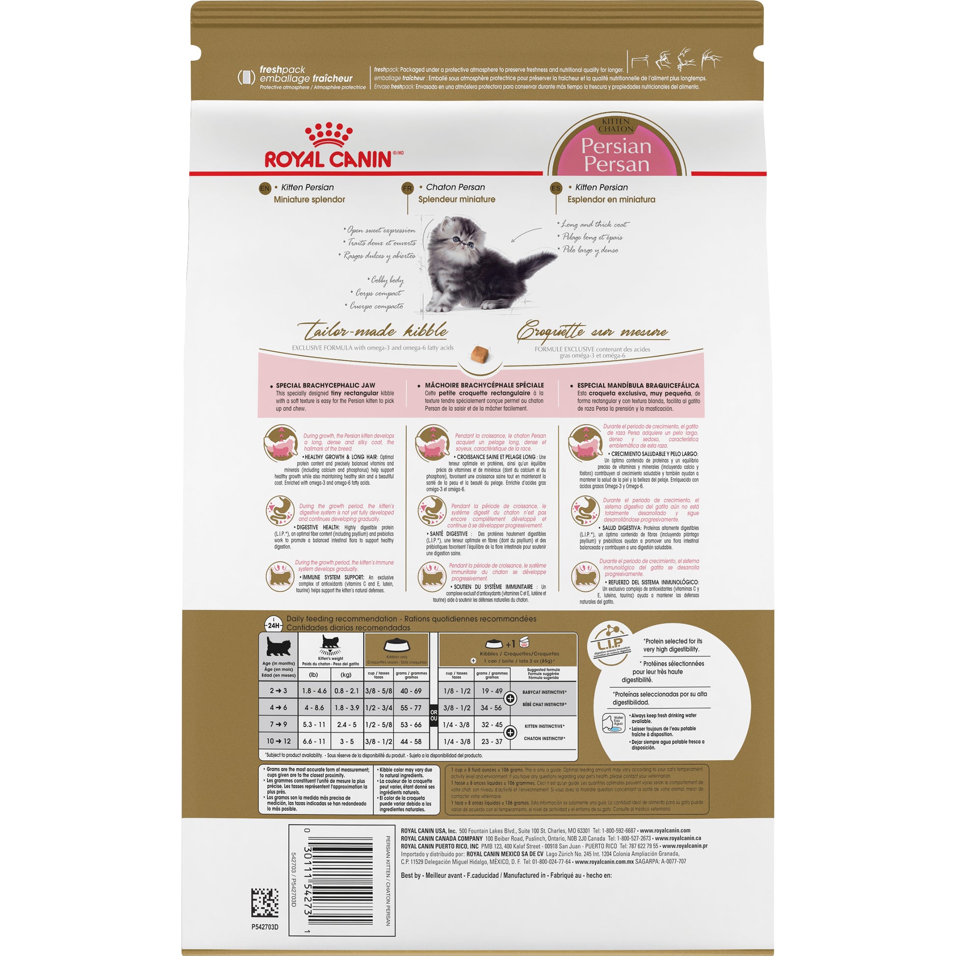 Royal Canin Feline Breed Nutrition Persian Dry Kitten Food  Cat Food  | PetMax Canada