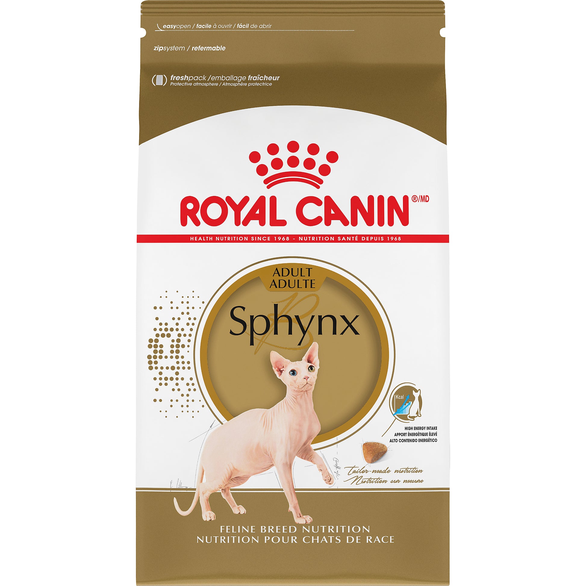 Royal Canin Feline Breed Nutrition Sphynx Adult Dry Cat Food  Cat Food  | PetMax Canada