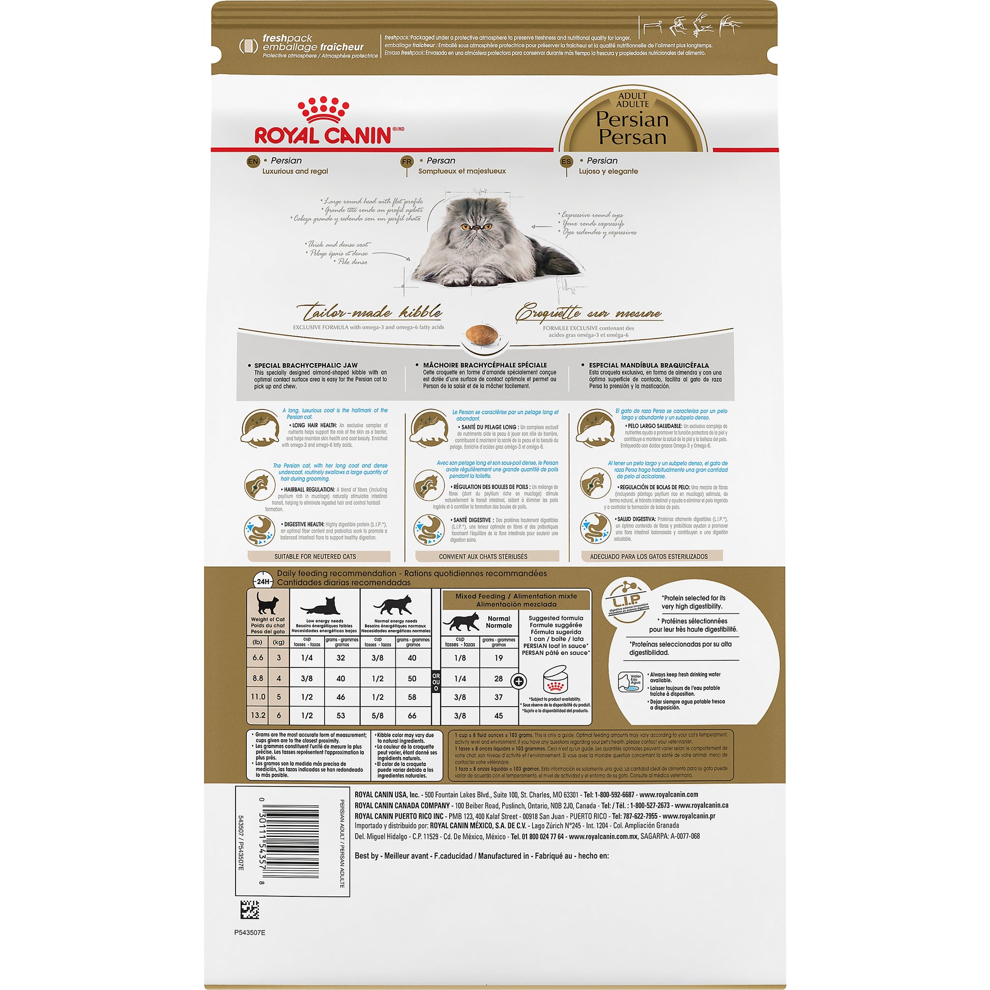 Royal Canin Feline Breed Nutrition Persian Dry Adult Food  Cat Food  | PetMax Canada
