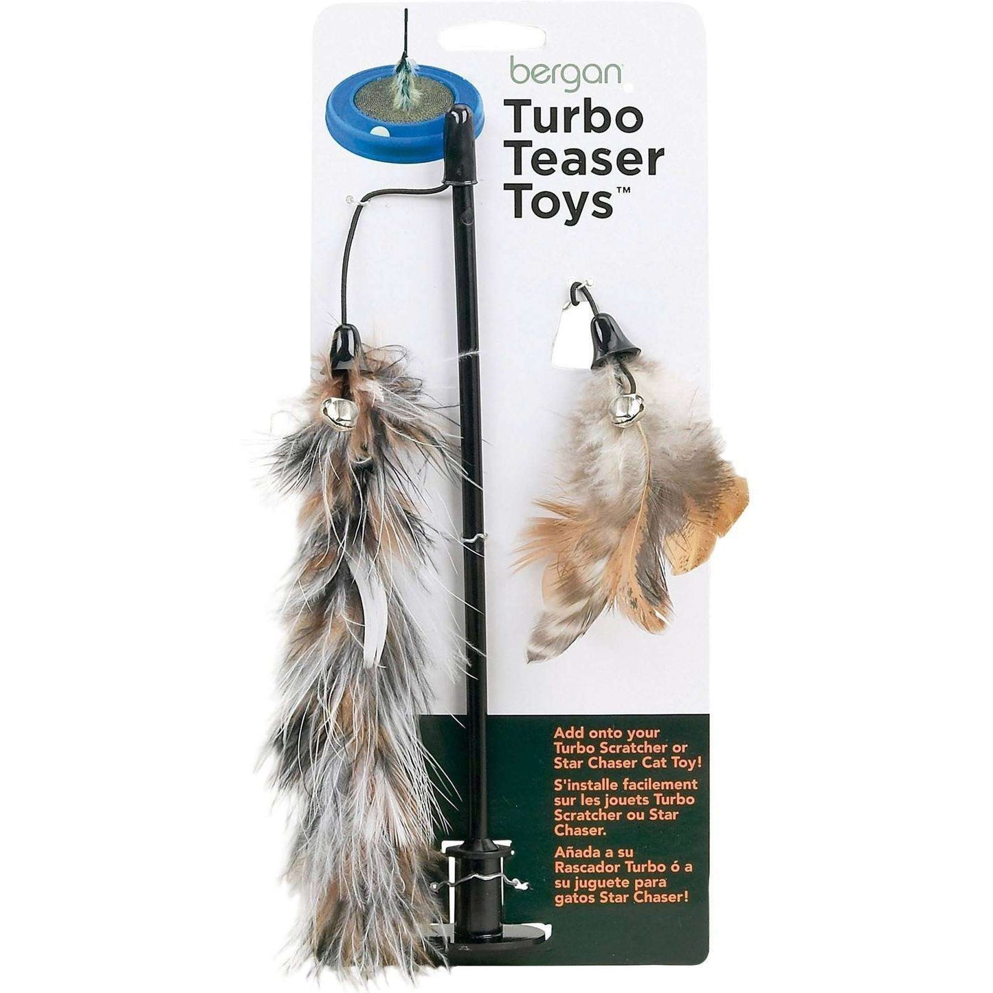 Bergan Starchaser Turbo Teaser Toy  Cat Toys  | PetMax Canada