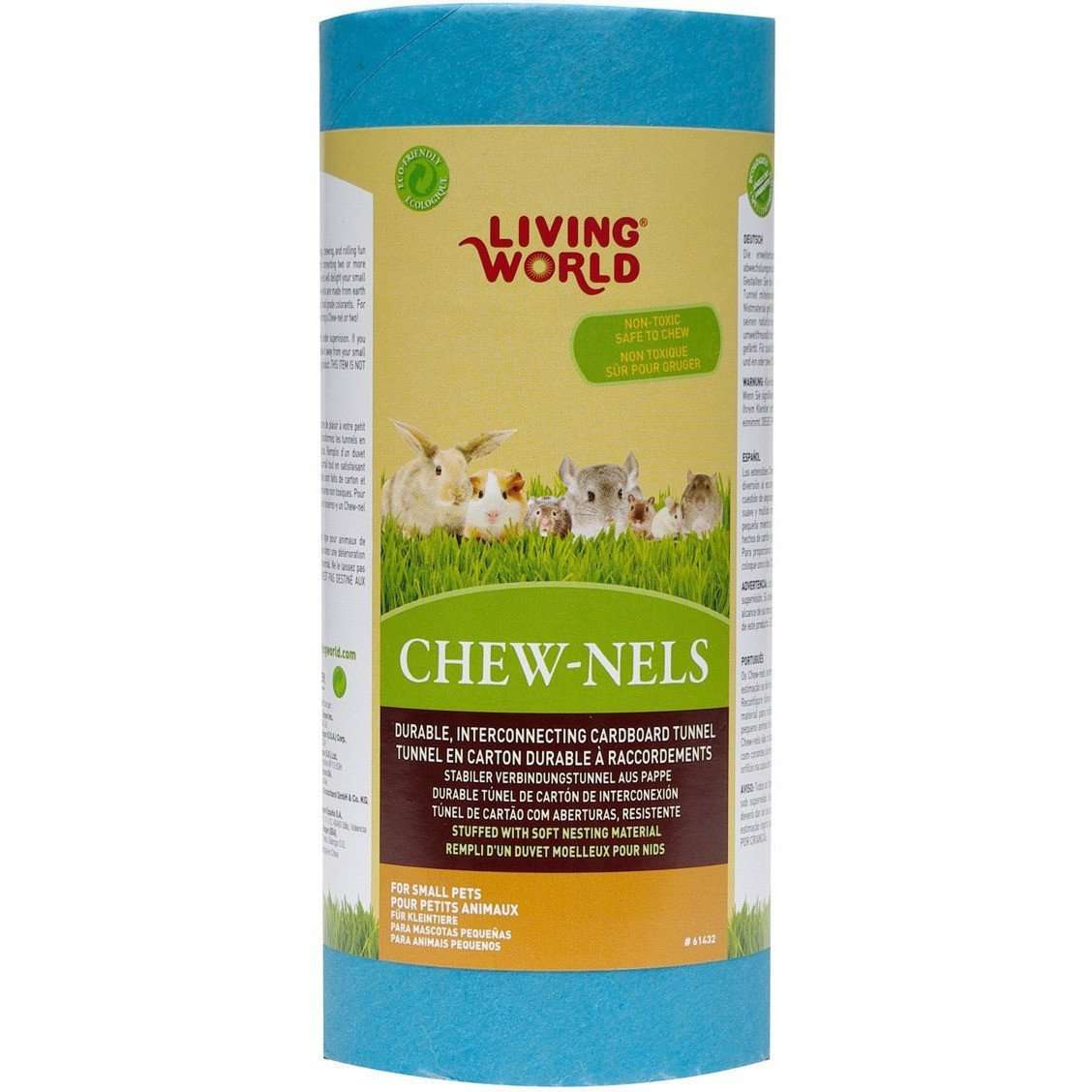 Living World Cardboard Chew-Nels With Nesting Small Small Animal Chew Products Small | PetMax Canada