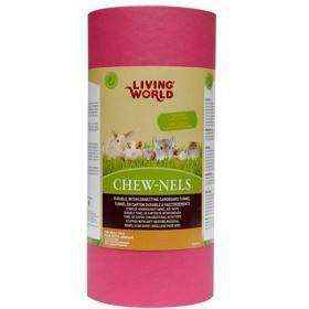 Living World Cardboard Chew-Nels With Nesting Medium Small Animal Chew Products Medium | PetMax Canada