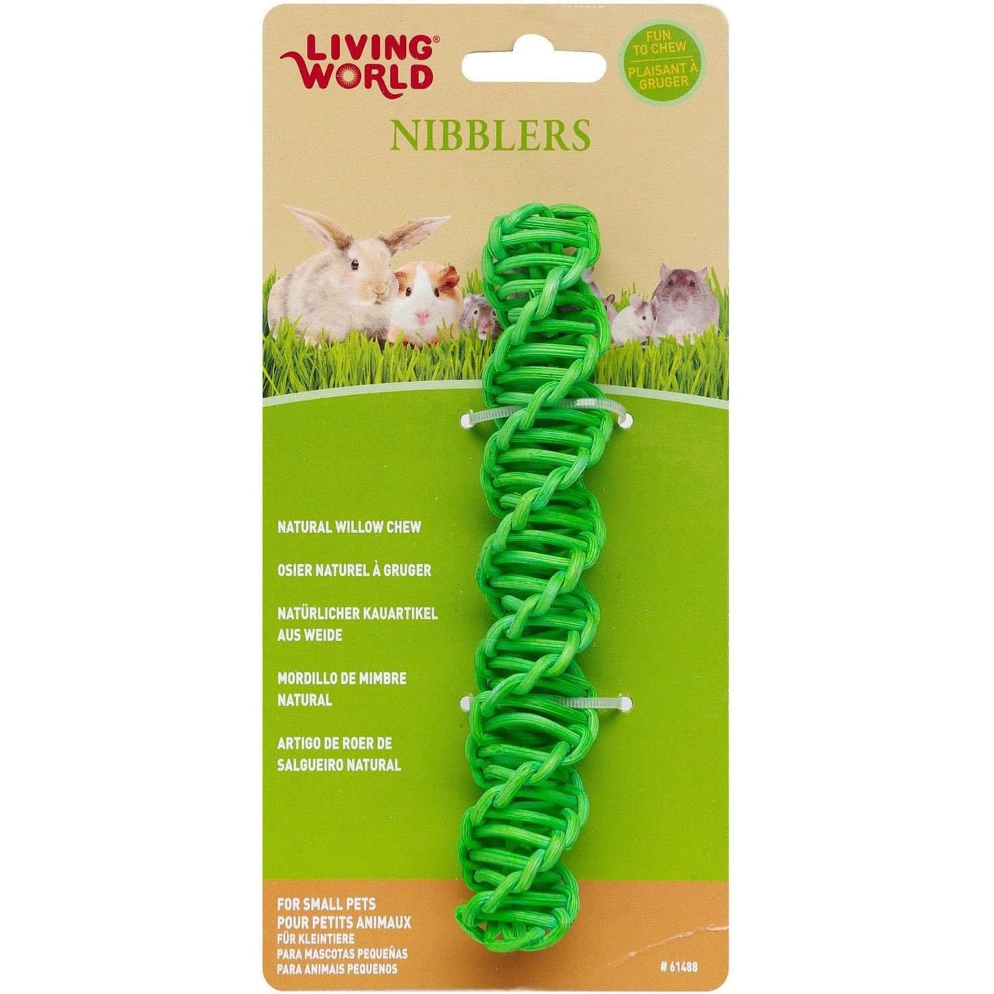 Living World Nibblers Willow Chew Stick  Small Animal Chew Products  | PetMax Canada