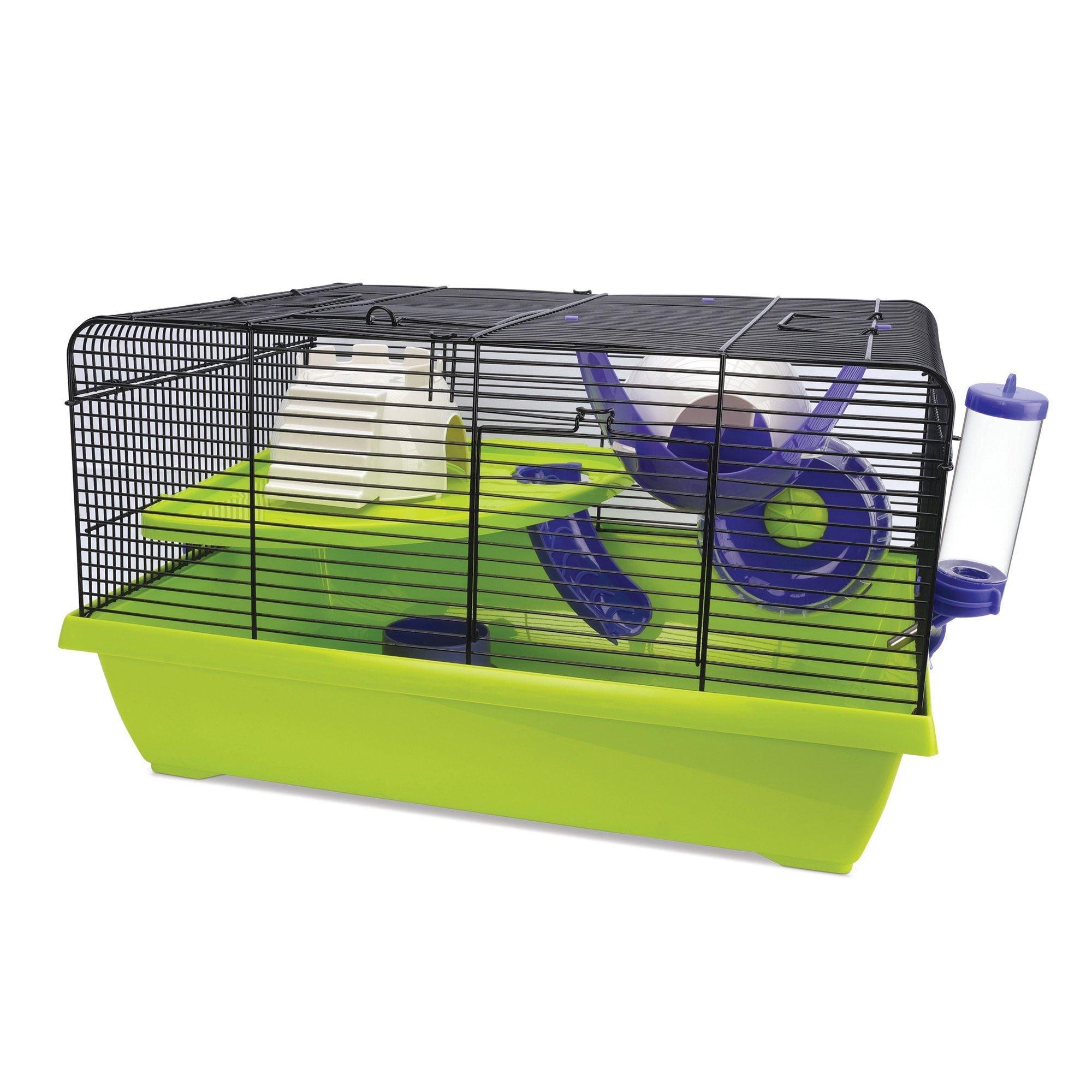 Living World Dwarf Hamster Cage - Resort - Default Title - Small Animal Cages - Living World - PetMax Canada