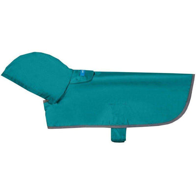 RC Dog Packable Rain Poncho Aqua Blue  Poncho  | PetMax Canada