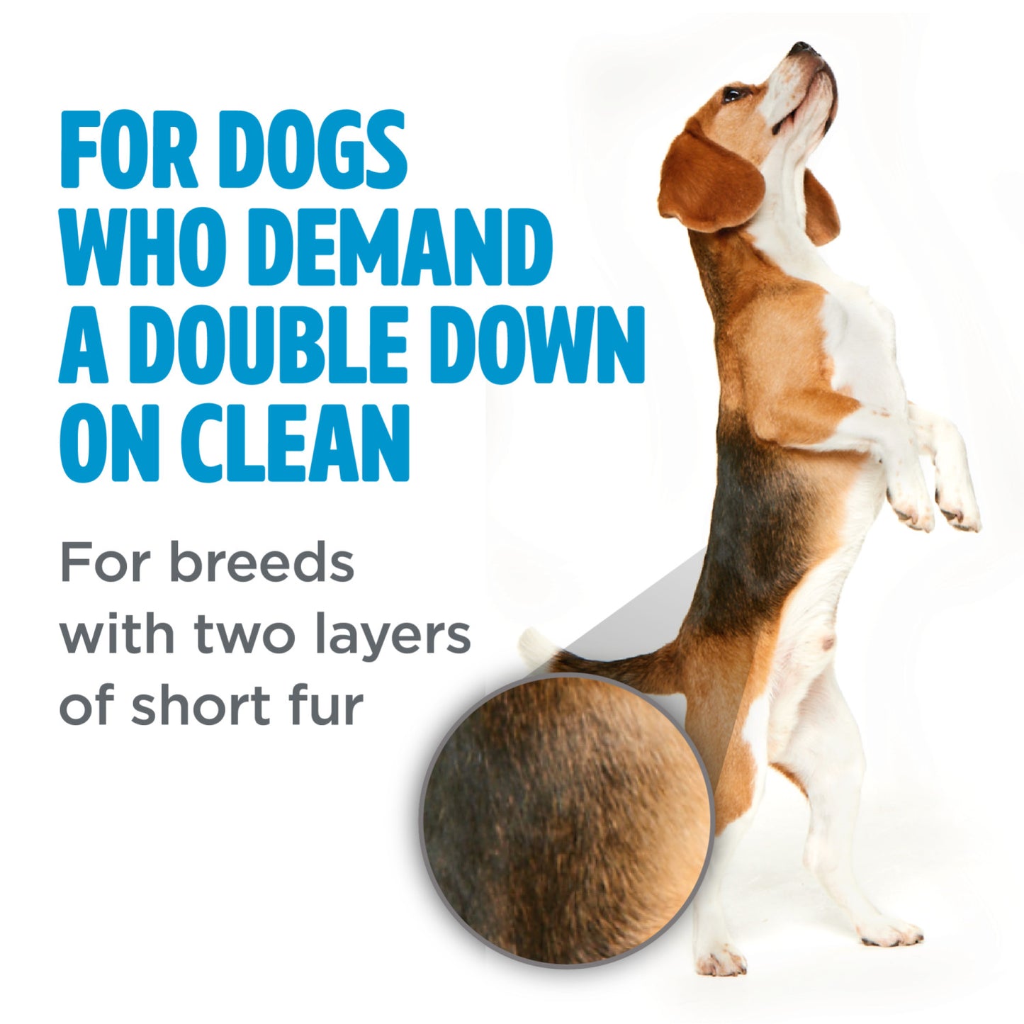 Tropiclean Perfect Fur Short Double Coat Dog Shampoo  Grooming  | PetMax Canada