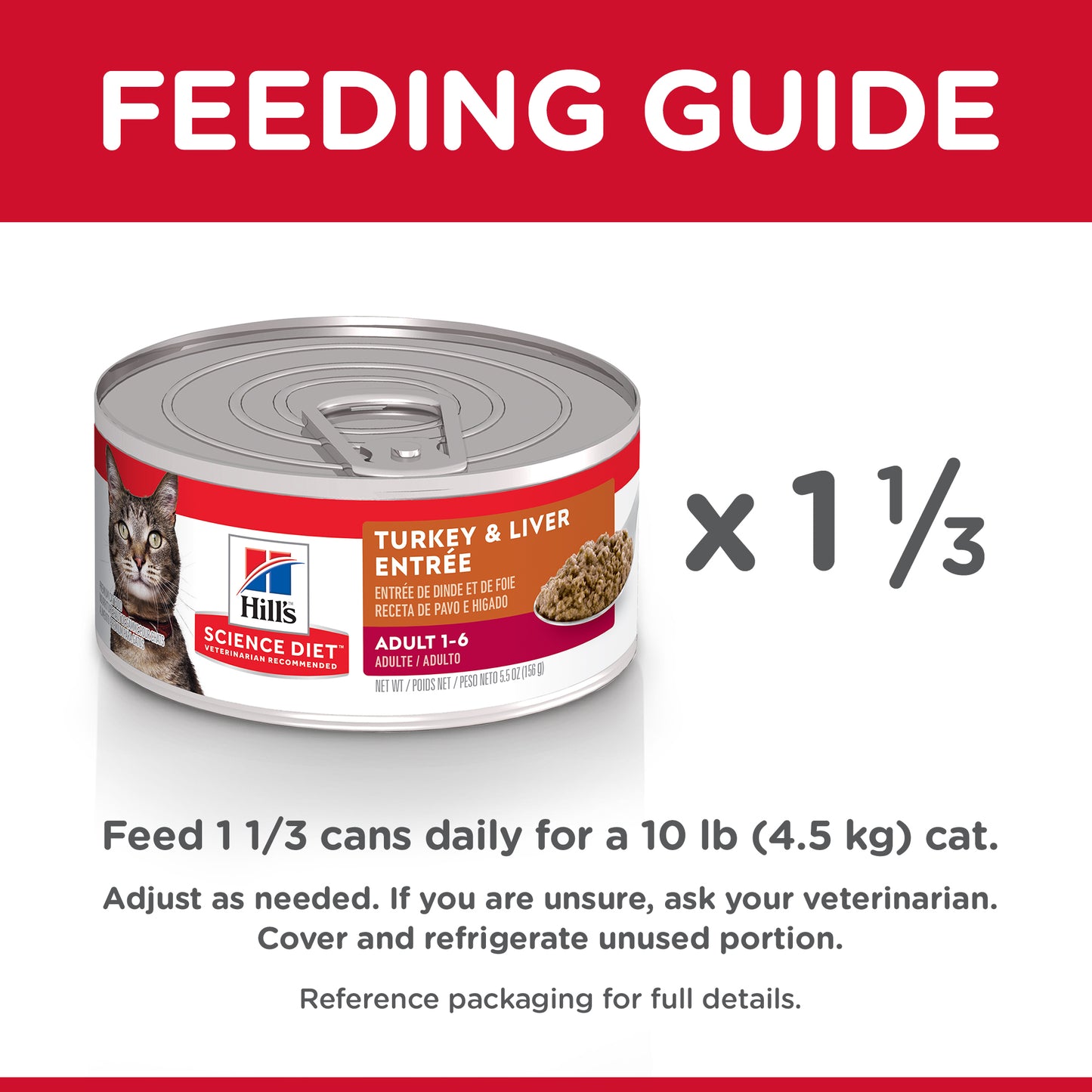 Hill's Science Diet Canned Cat Food Adult Turkey & Liver  Canned Cat Food  | PetMax Canada