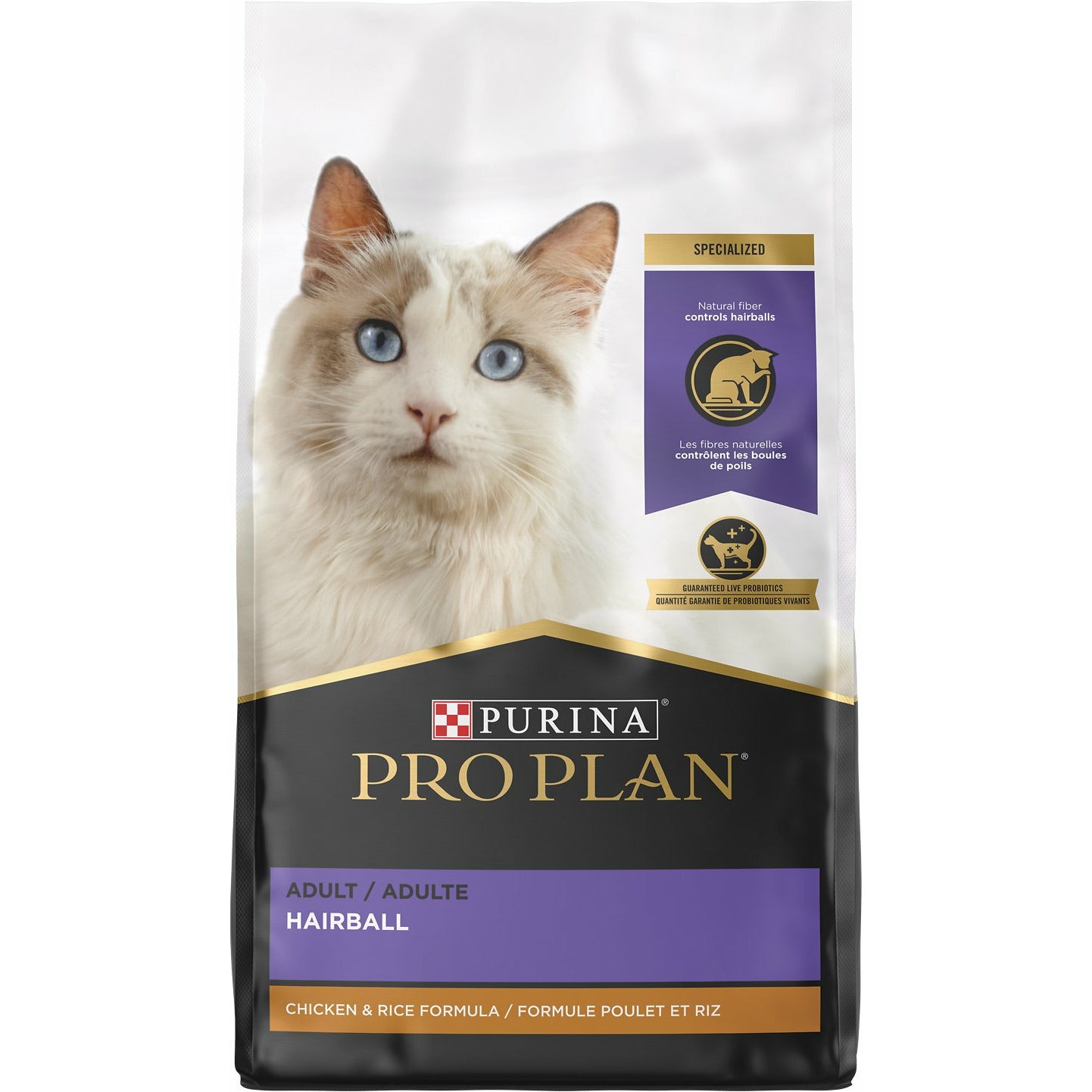 Purina Pro Plan Cat Food Adult Hairball Management  Cat Food  | PetMax Canada