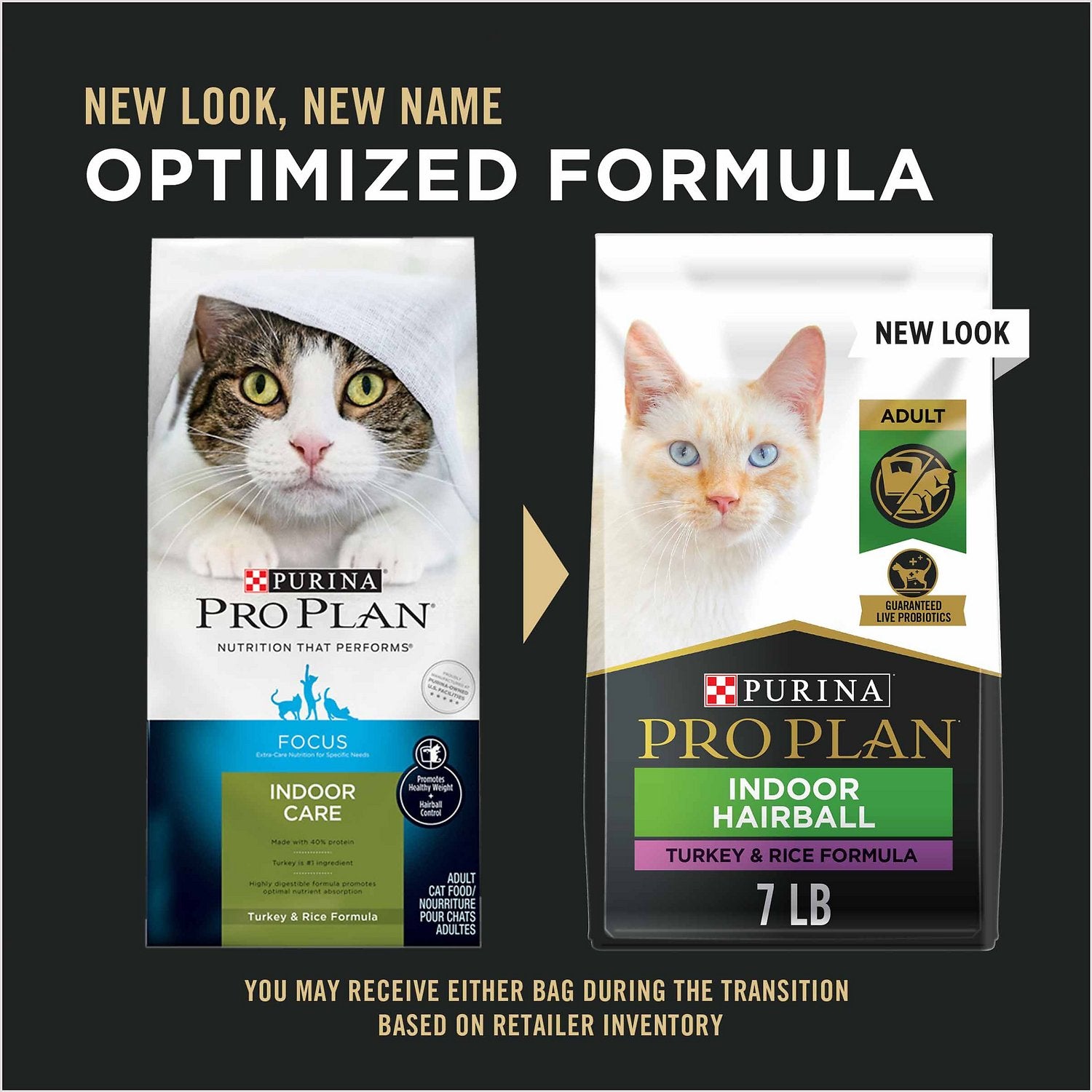 Purina Pro Plan Cat Food Adult Indoor Hairball Turkey  Cat Food  | PetMax Canada