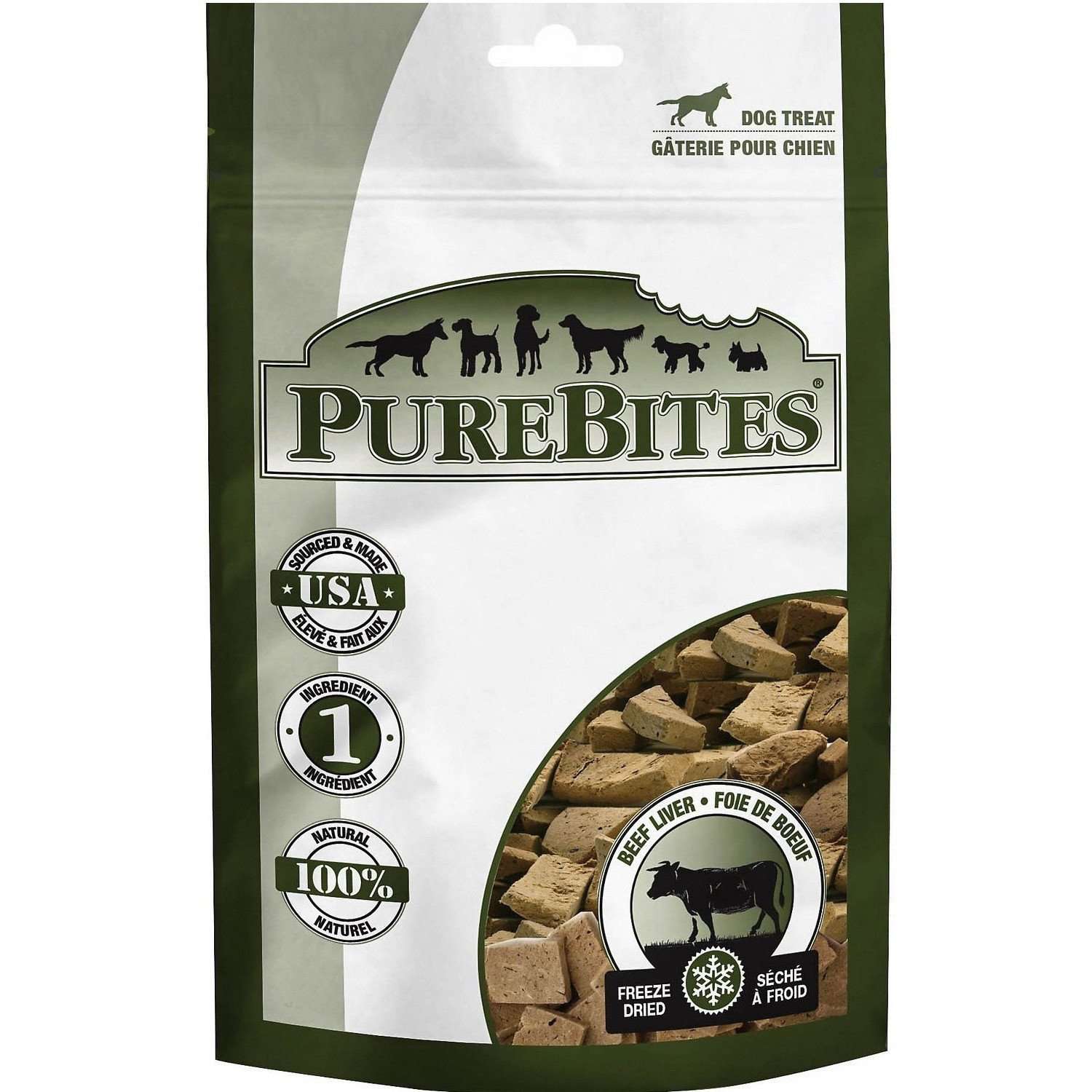 Pure Bites Beef & Liver  Dog Treats  | PetMax Canada