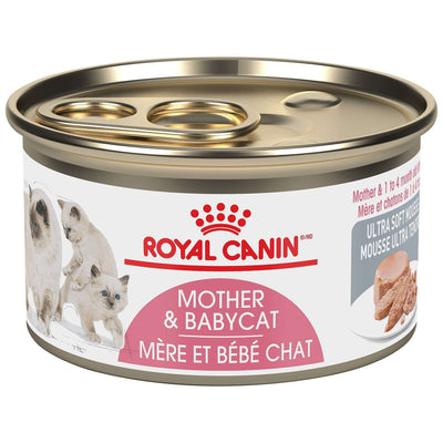 Royal Canin Feline Health Nutrition Mother & Babycat Ultra Soft Mousse in Sauce Canned Cat Food  Canned Cat Food  | PetMax Canada
