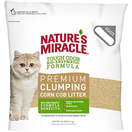 Natures Miracle Cat Litter - 8.1 Kg - Cat Litter - Nature's Miracle - PetMax Canada