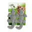 All For Paws Cat Toy Gecko 2 Pack Grey Cat Toys Grey | PetMax Canada