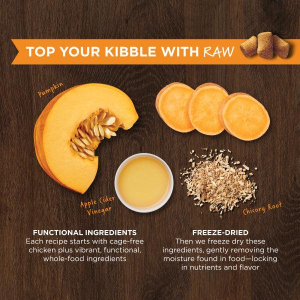 Instinct Freeze-Dried Raw Boost Mixers Grain-Free Gut Health Recipe Dog Food Topper - 156 g - Dog Treats - Instinct - PetMax Canada